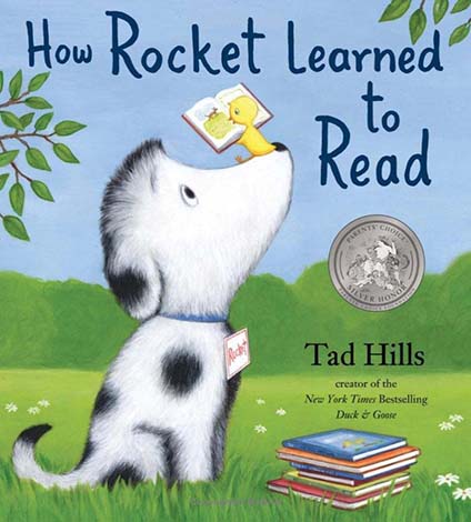 How Rocket Learned to Read award-winning children's book front cover